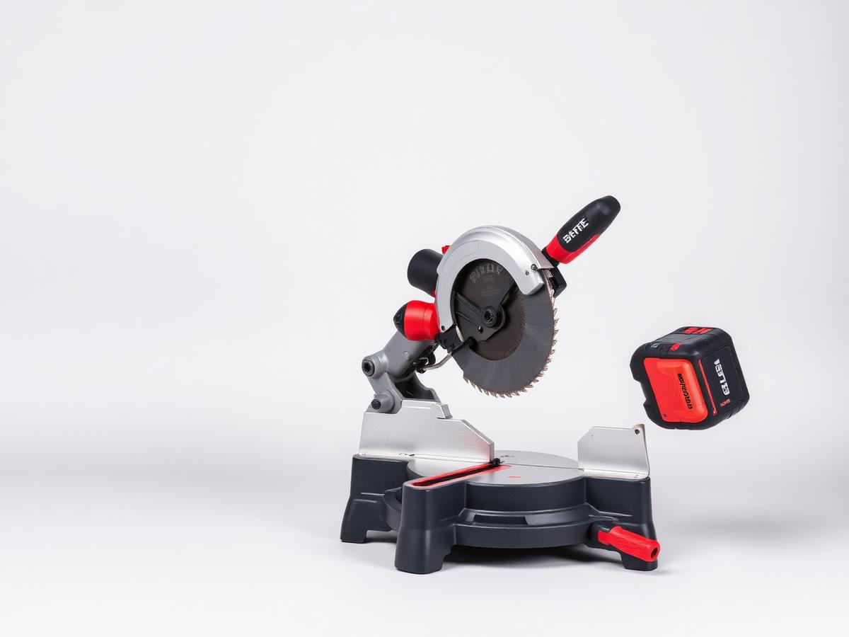 Milwaukee Battery Mitre Saw available to hire from Viksons Tool Hire