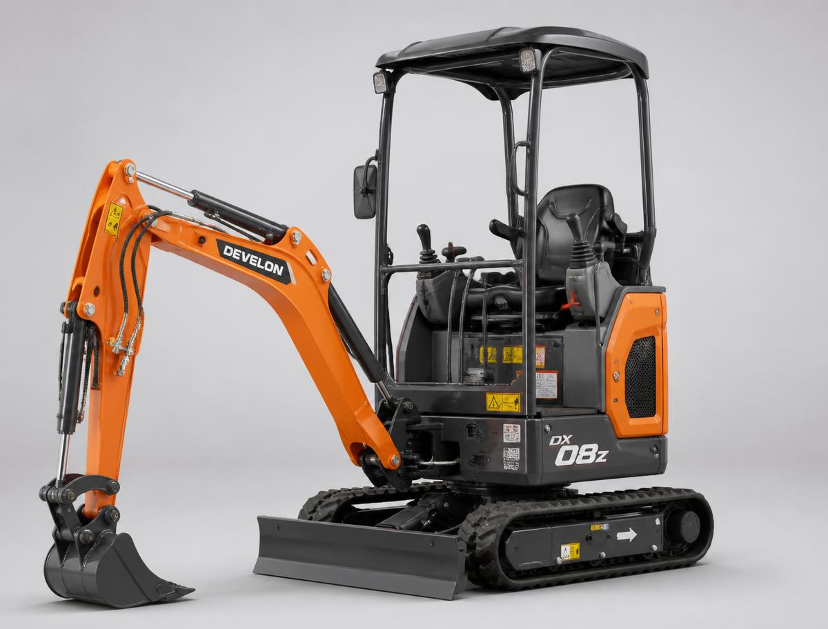 0.8 tonne micro excavator available to hire in Essex